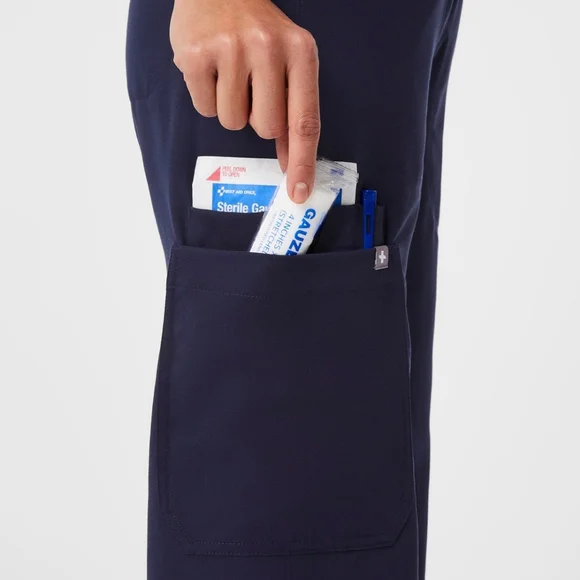 FIGS High Waisted Isabel Wide Leg Scrub Pants - Picture 7 of 7